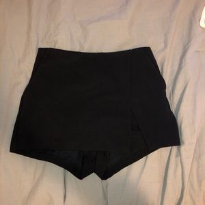 black skort